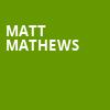 Matt Mathews, Clowes Memorial Hall, Indianapolis