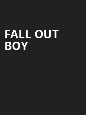 Fall Out Boy, Ruoff Music Center, Indianapolis