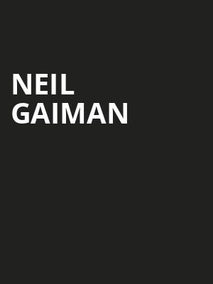 Neil Gaiman, Clowes Memorial Hall, Indianapolis