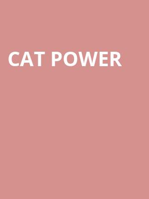 Cat Power, Vogue Theatre, Indianapolis