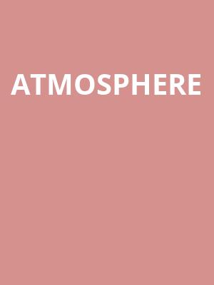 Atmosphere, Hi Fi Annex, Indianapolis