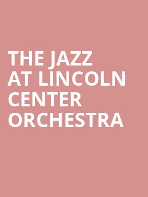 The Jazz at Lincoln Center Orchestra, The Palladium, Indianapolis