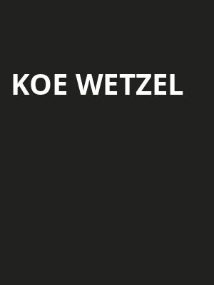Koe Wetzel, The Lawn, Indianapolis