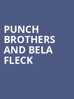 Punch Brothers and Bela Fleck, Clowes Memorial Hall, Indianapolis