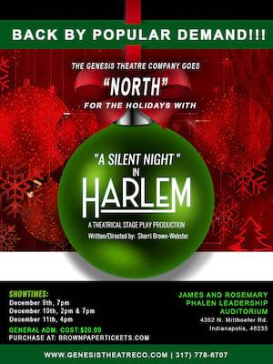 A Silent Night in Harlem, James and Rosemary Phalen Leadership Auditorium, Indianapolis
