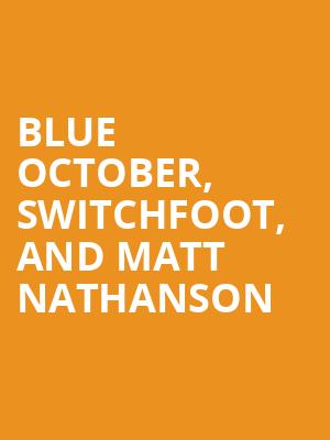 Blue October Switchfoot and Matt Nathanson, Holliday Park, Indianapolis