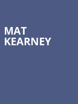 Mat Kearney, Egyptian Room, Indianapolis