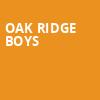 Oak Ridge Boys, Murat Theatre, Indianapolis