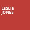 Leslie Jones, Egyptian Room, Indianapolis